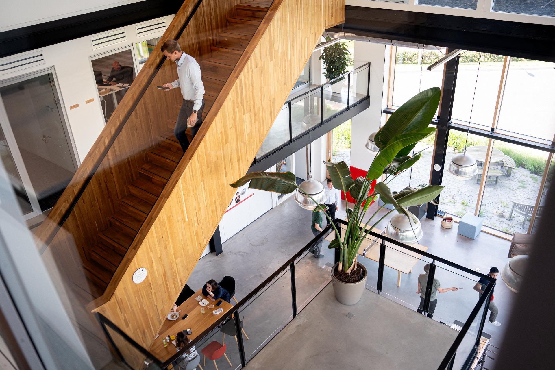 Business kantoor trap