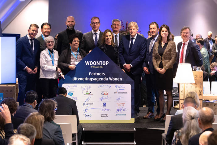 Ondertekening UAW Op Woontop 29 Feb