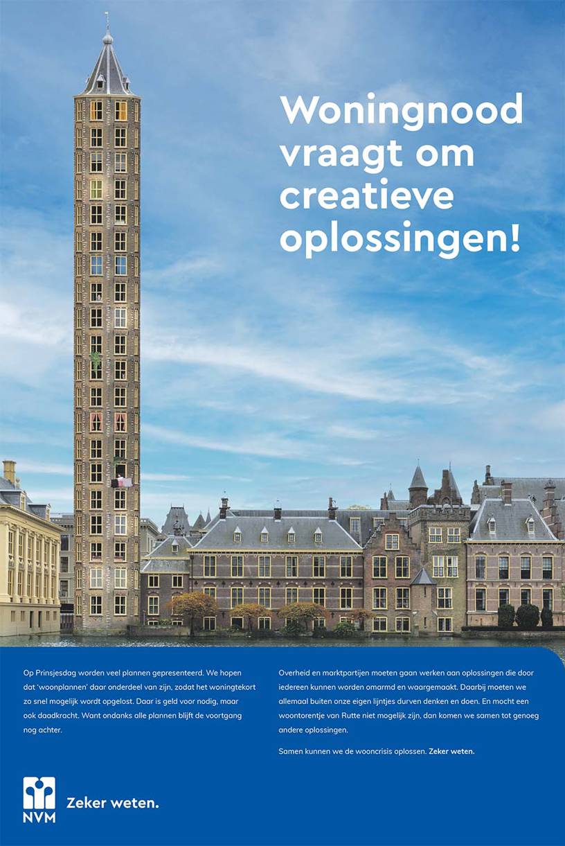 Prinsjesdag Advertentie Telegraaf 2022 Website