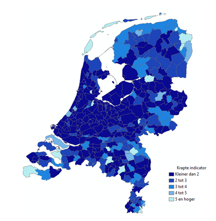 Woningmarktcijfers krapte