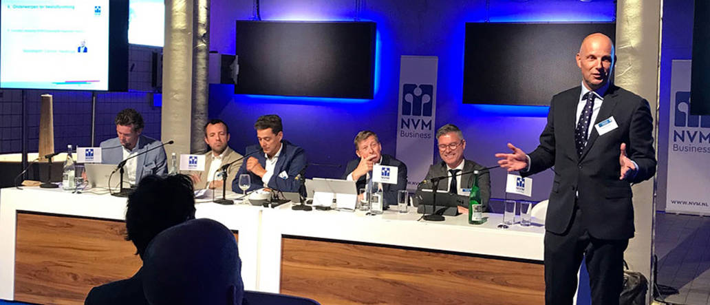 Nieuwe Voorzitter NVM Business Sander Heidinga